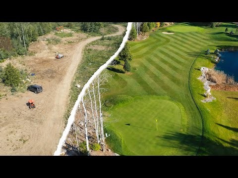 I Built a Backyard Golf Course in One Year