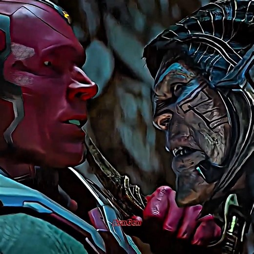 wanda maximoff and Ultron vs alien #marvel #avngen