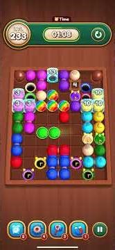 Rolling in Holes Level 233 Walkthrough