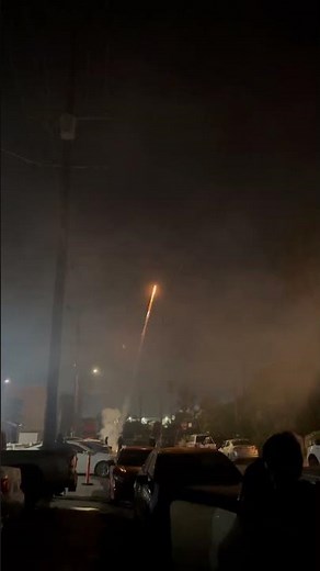 4” 3 stage whistle to strobe firework rocket