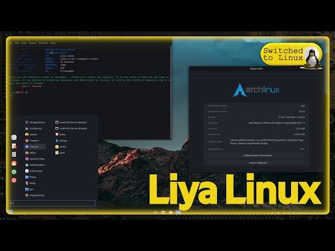 Liya Linux | Arch, Cinnamon, Pamac