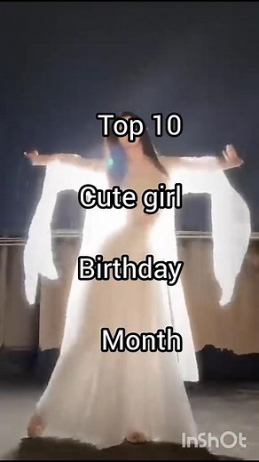 top 10 cute girls birthday month ❤️‍🔥💌...