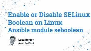 Enable or Disable SELinux Boolean on Linux — Ansible module seboolean