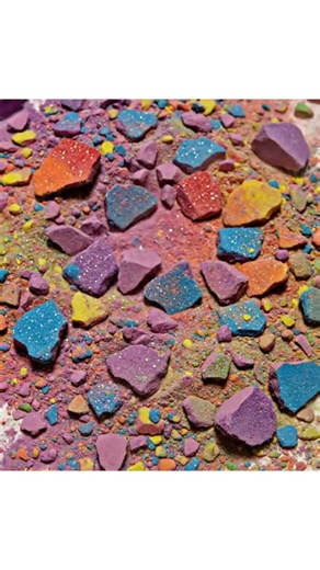 Watching this bath bomb "explode"... 🤤🌈 #Shorts #asmr #relaxing #visualtingle #satisfying #relax