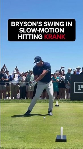 BRYSON'S SWING IN SLOW-MOTION HITTING KRANK