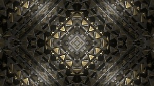 Amazing event visuals in golden effect style. Download gold motion backgrounds golden video textures with rotating geometry