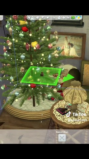 Creating a Unique Christmas Tree in The Sims 4