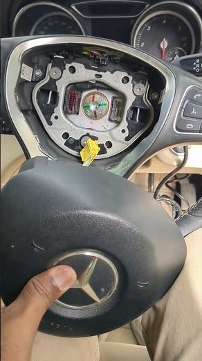 Mercedes-Benz steering column switch assembly problem..