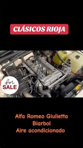 Alfa Romeo Giulietta clásico en venta en CLÁSICOS RIOJA.