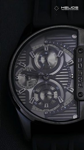 Police Multifunctional Watch Review | Bold Black Men’s Watch with Style & Power | Wristwear Trends
