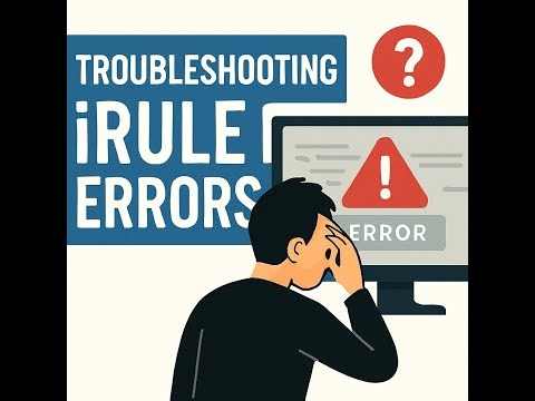 Troubleshooting iRule Errors