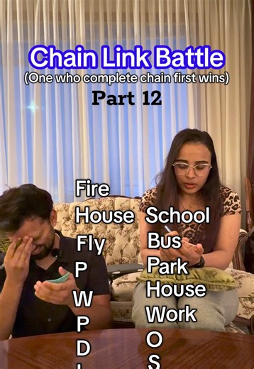 Part 12 | Chain Link Battle | Haat uthauna matra baki vo yuo game ma 🫣, @Rakshya Adhikari | Score, Rakshya 9 - Sabindra 2, draw - 1 | #creatorsearchinsights #couple #couplecomedy #gamenight #nepalitiktok