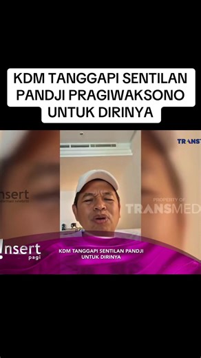 KDM Tanggapi Sentilan Pandji Pragiwaksono