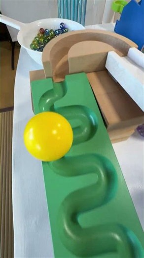 Marble Run vol.12 ☆ ASMR video of the sound of rolling marbles.