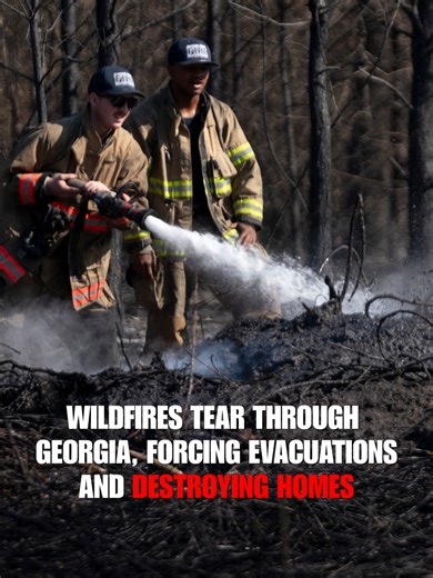 Wildfires force evacuations in Georgia, fueled by a drought in the southeast U.S., Trace Gallagher reports.