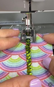 Braiding Sequins Presser Foot: Sewing Beads, Ribbon, Elastic Bands - Etsy