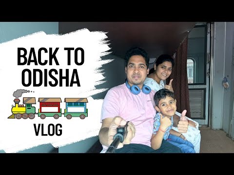 Mumbai to Odisha Train Journey Vlog 2025 | Family Travel Vlog ✨🚉