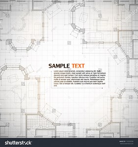 Architectural Background Building Construct Plan Interior Stock Vector (Royalty Free) 116329330 | Shutterstock