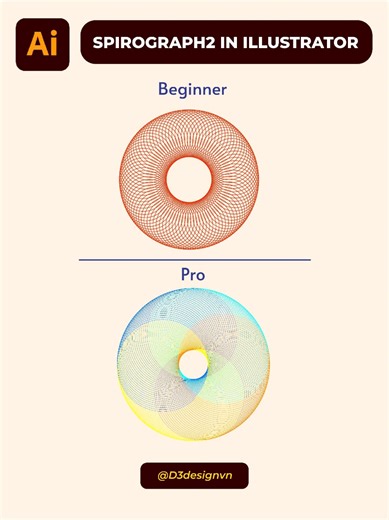 Master Spirograph Designs in Adobe Illustrator