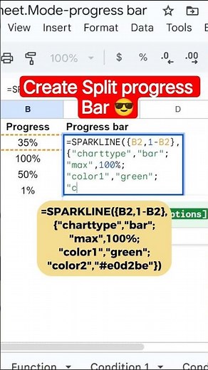 Split Colour Bar in Excel | Dynamic Dashboard Design Trick 🔥📊