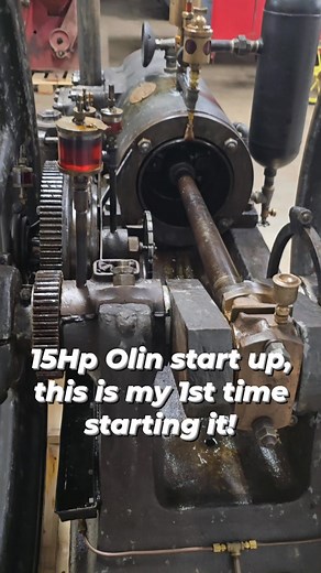 90K views · 1.7K reactions | I am fortunate to have the opportunity to play with this one this winter while it is at my shop, someday I hope I own one! Thanks Amber and Jason for the opportunity to play with your big iron. #oilfieldengines #olinengine #hitandmiss #hitandmissengine #oldironemporium #oldiron #iloveoldiron | Old Iron Emporium | Facebook