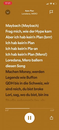 Kein Plan - Mero, Loredana