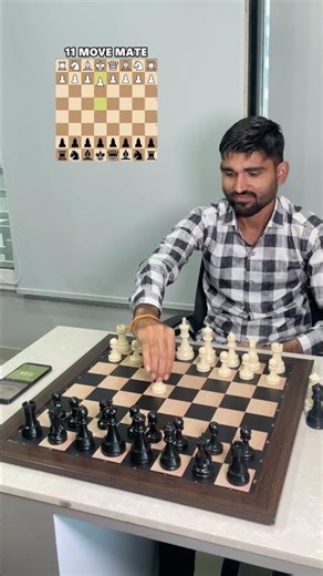 Italian game 11 move mate | Chess trap for beginners #chessshorts #chessgame