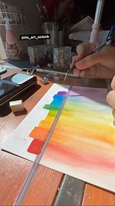 218K views · 1.1K reactions | Colorful hues in every brushstroke! Who...