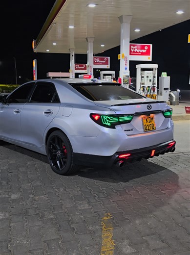 Exploring the Toyota Mark X: A Baby Girl's Perspective