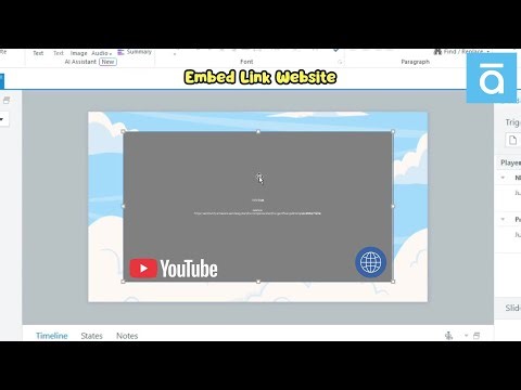 Tutorial on Inserting a Website in Articulate Storyline