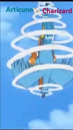 Articuno vs Charizard full battle #shortsfeed#
