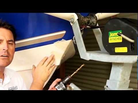 How to install a Boatcatch with Greg Staples.