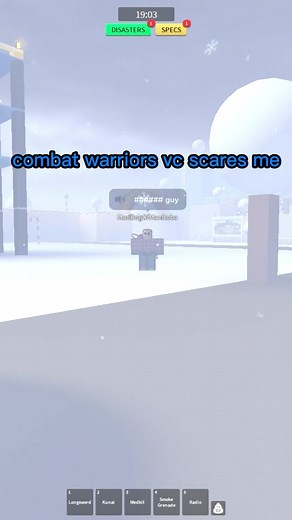 bro jumpscared me #roblox #fyp #combatwarriors #combatwarriorsroblox