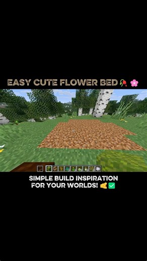 Level Up Your Garden! 📈🌸 #minecraft #yosho #liriklagu #minecrafttutorial