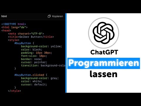 ChatGPT Programmieren lassen Tutorial