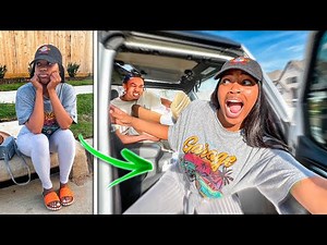 KICKING MY GIRLFRIEND OUT THE CAR THEN LEAVING HER TO SEE HER REACTION...*GONE WRONG*