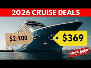 7 Cruise Deals in 2026 That Are EVEN Better!