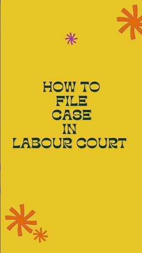 How to File a case in labour court #labourlaw #labourcourt #job #employees