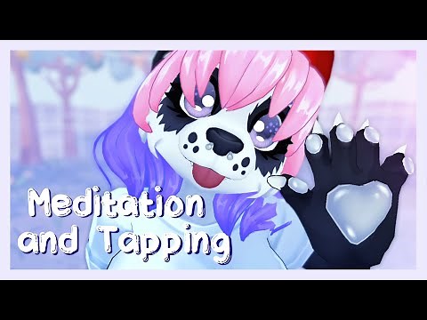 ASMR | Panda does Meditation and Tapping Sounds