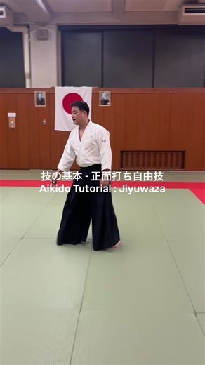 公益財団法人 大阪合気会 京都武道センター道場 合気道 Kyoto Budo Center Dojo Aikido on Instagram: "技の基本(16)正面打ち自由技 📍 京都武道センター道場 👤 指導 大阪合気会 門川努 師範 Aikido Basics Tutorial #16: Shomenuchi Jiyuwaza 📍 Kyoto Budo Center Dojo 👤 Instruction by Kadokawa Tsutomu Shihan Osaka Aikikai Foundation #Aikido #Budo #合気道 #大阪合気会 #正面打ち #自由技"