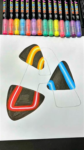 From Letter A to Abstract Flow🎨✨