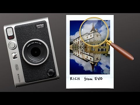 Fujifilm Instax Mini EVO Print Image Quality Review plus Rich and Natural Modes vs iPhone Print
