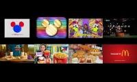 Mix of 8 videos from youtube : Disney Channel Milkshake VS McDonalds