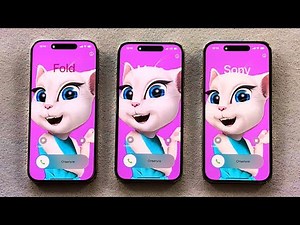 iPhone 16 Pro vs iPhone 15 Pro vs iPhone 14 Pro Incoming Call at the Same Time