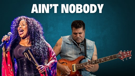 Ain't Nobody Chaka Khan Guitar Cover by Ralph Conde | The Ralph Conde Show
