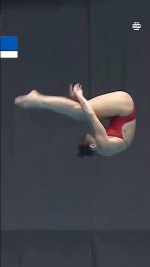 Canadian Diver Pamela Ware's Great Back Dive #diver #backdive #PamelaWare