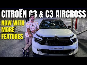 Citroën C3 & C3 Aircross Walkaround: Citroën has quietly updated the C3 and C3 Aircross with new features, including automatic climate control, LED headlights, and more. Join Ankur Taneja for a quick walkaround! Also, watch- https://youtu.be/loa94Tr5DN0?si=ByMUuQcasa-FwVK- Website- https://www.timesdrive.in/ | Times Drive | Facebook