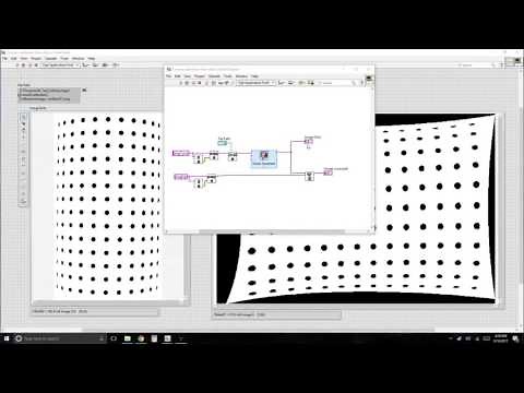 Image Calibration and correction via Labview