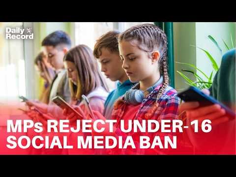 Social media ban for under-16s REJECTED by MPs as additional powers handed to Secretary of State