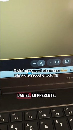 I forgot to mute my microphone and the teacher heard everything...☠️ #website #tips #university #...